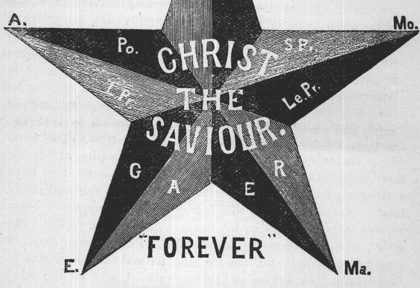 Christ, the hope of the world, may be symbolized by a star,