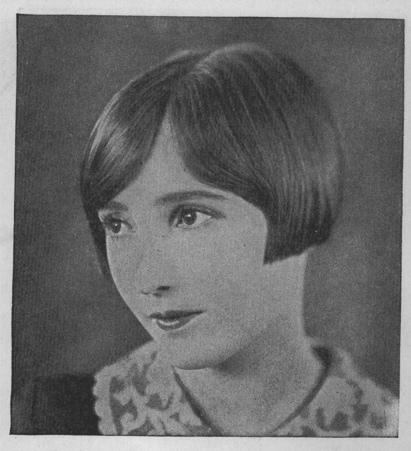 Bessie Love — the plate from the book