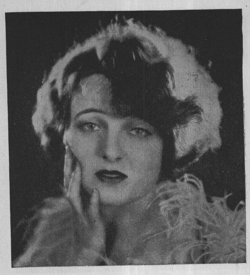 Corinne Griffith — the plate from the book