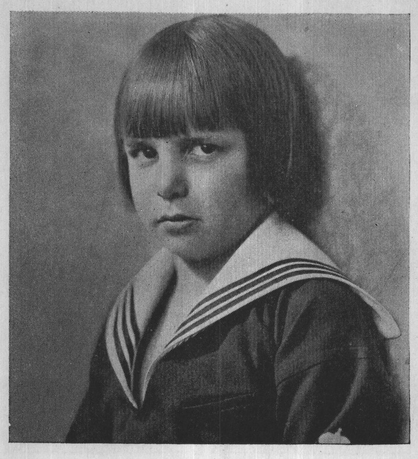 Jackie Coogan — the plate from the book