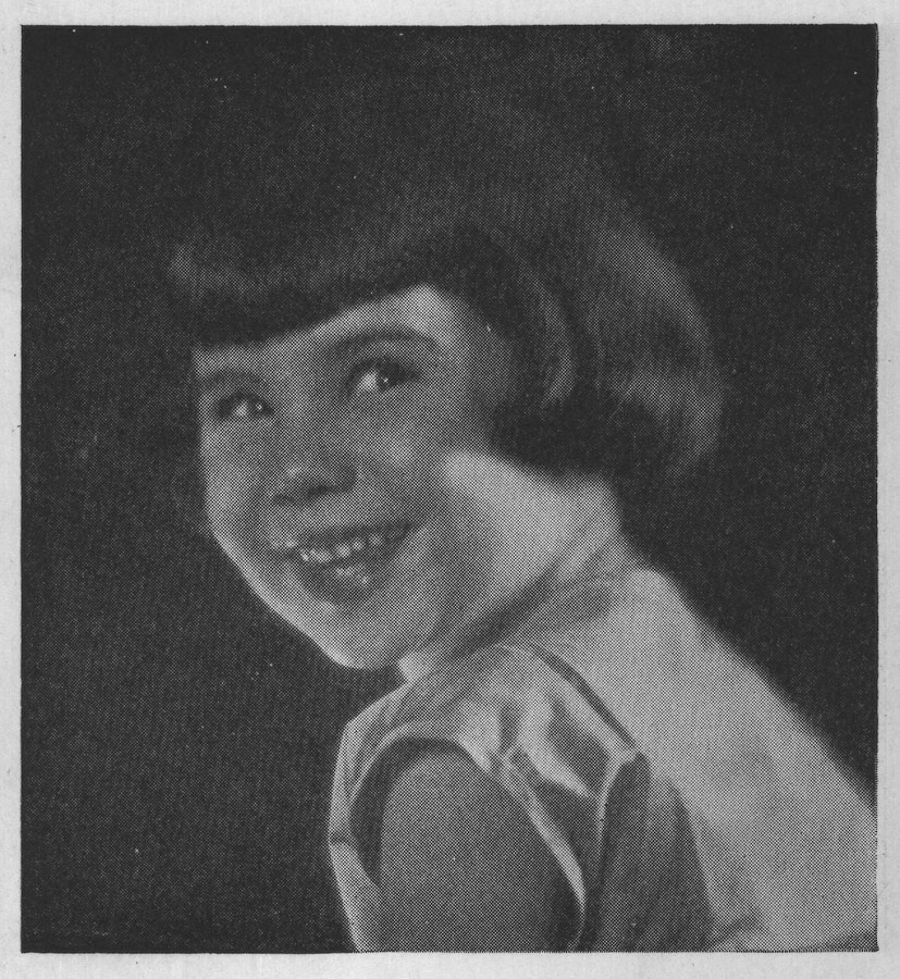 Baby Peggy — the plate from the book