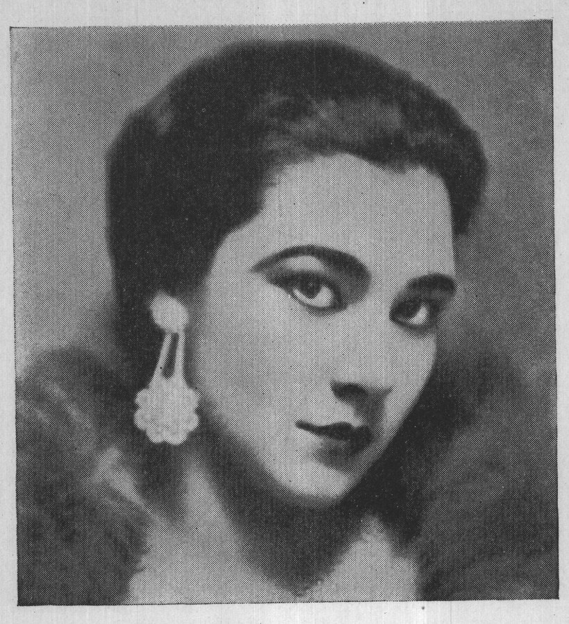 Nita Naldi — the plate from the book