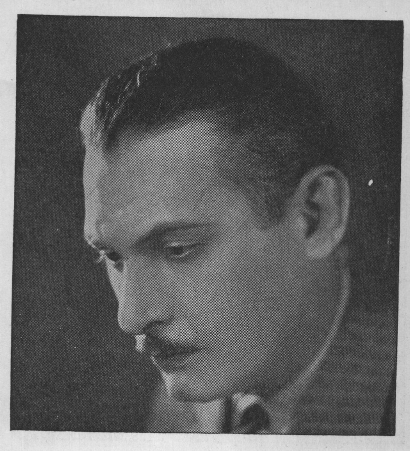 Lew Cody — the plate from the book