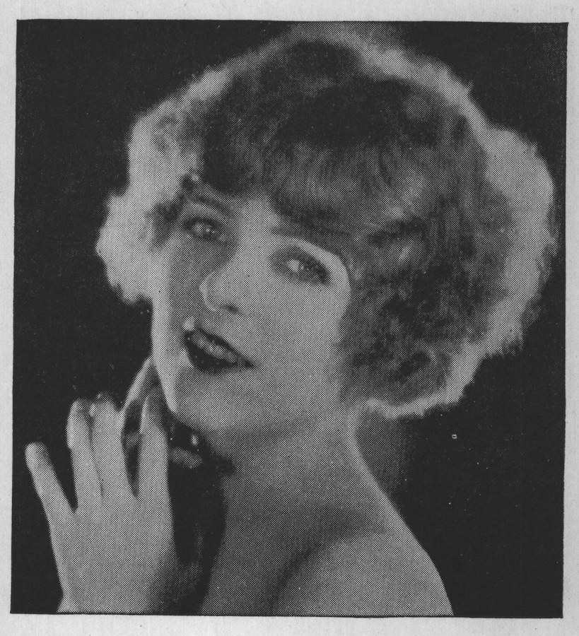 Blanche Sweet — the plate from the book