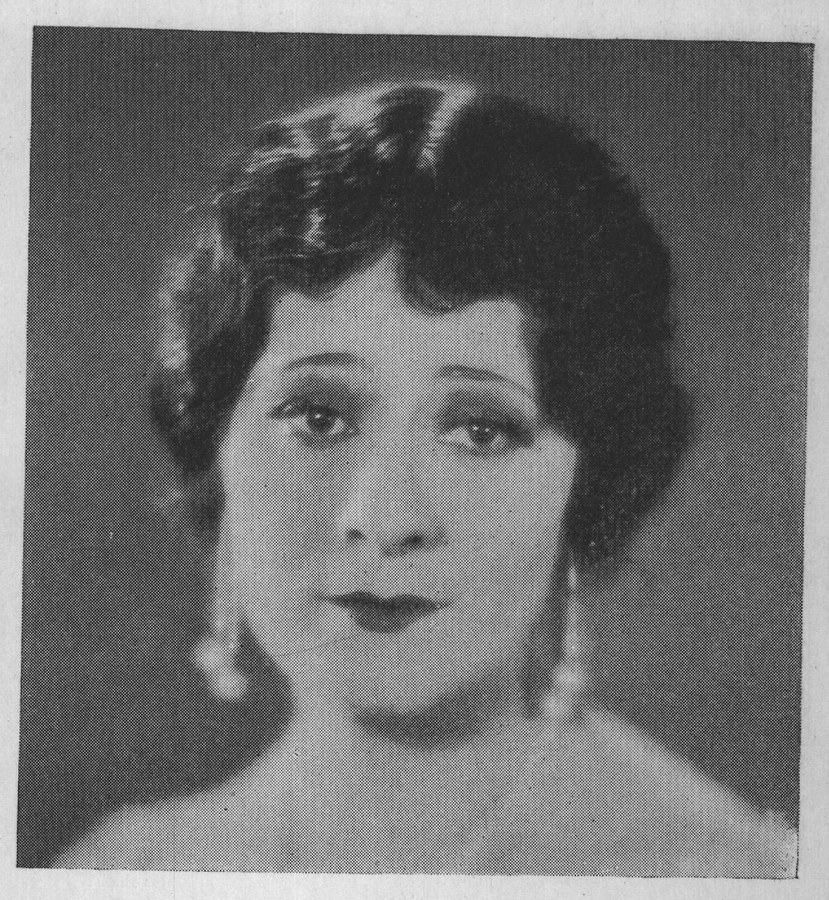 Irene Rich — the plate from the book
