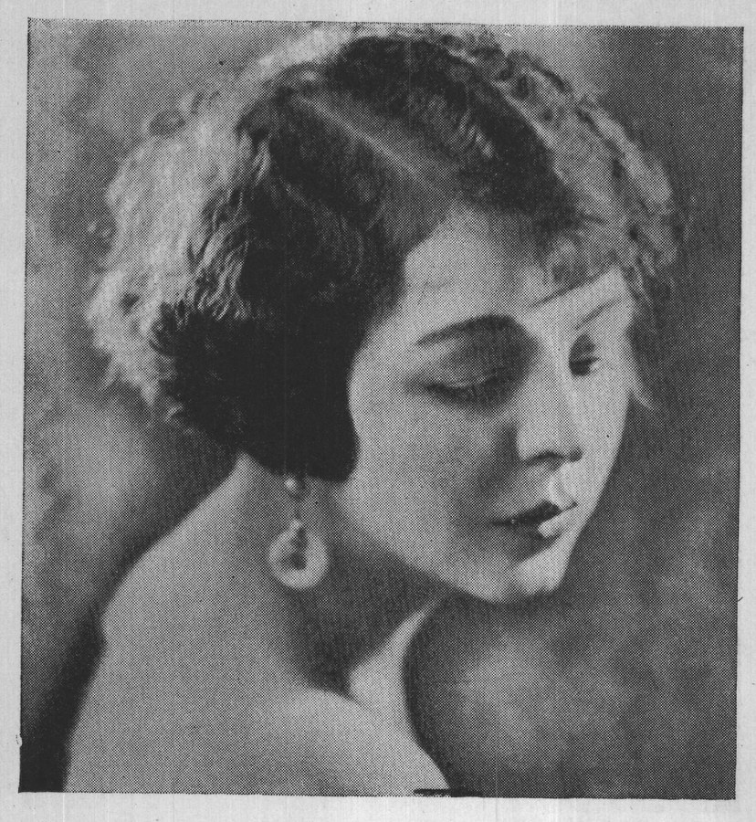 Helene Chadwick — the plate from the book