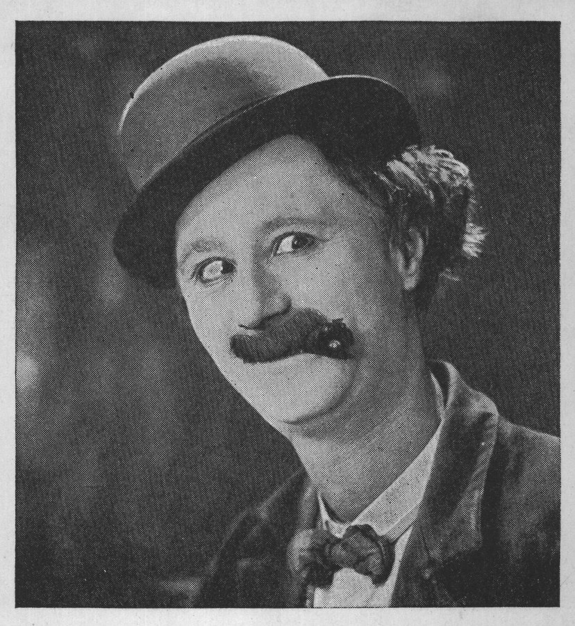 Ben Turpin — the plate from the book