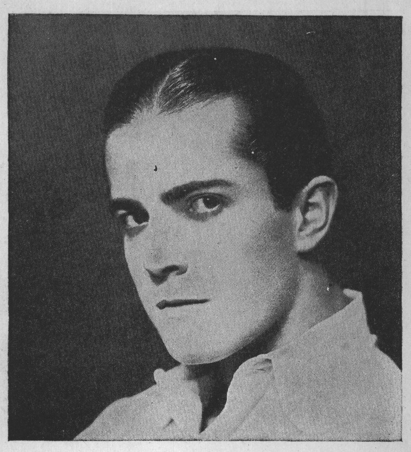 Ramon Novarro — the plate from the book