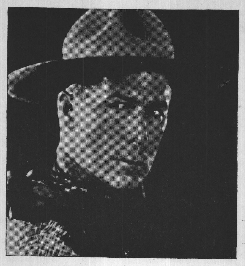 William S. Hart — the plate from the book