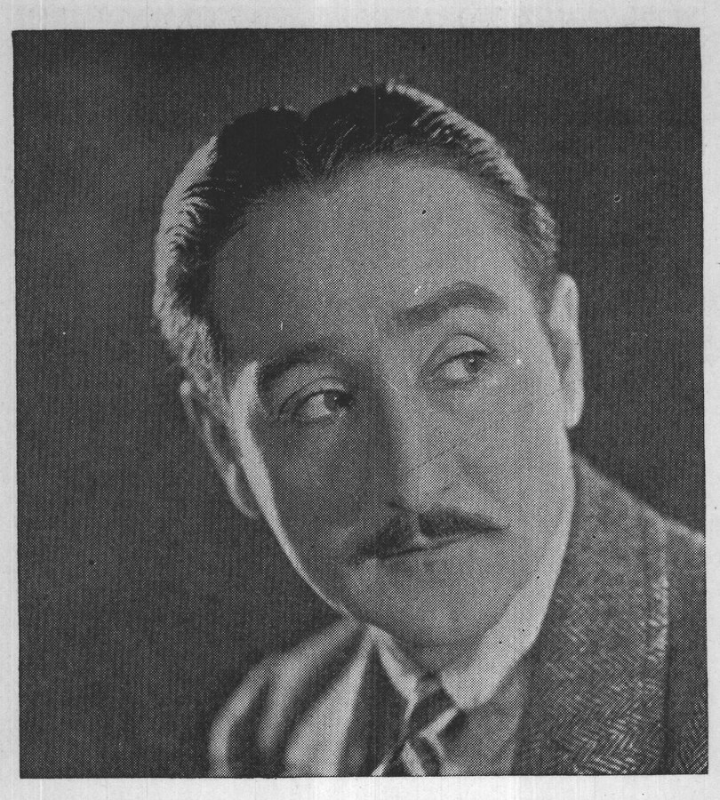 A Dolph Menjou — the plate from the book