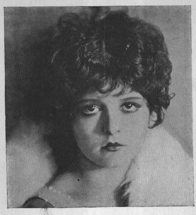 Clara Bow — from Famous Film Folk (1925)
