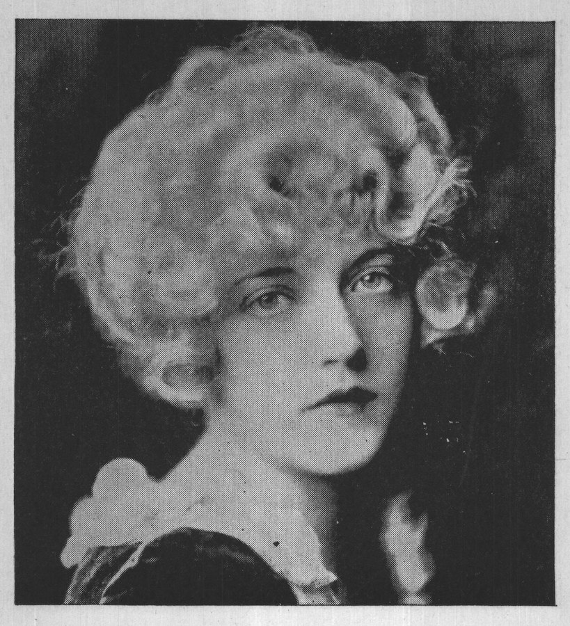 Marion Davies — the plate from the book