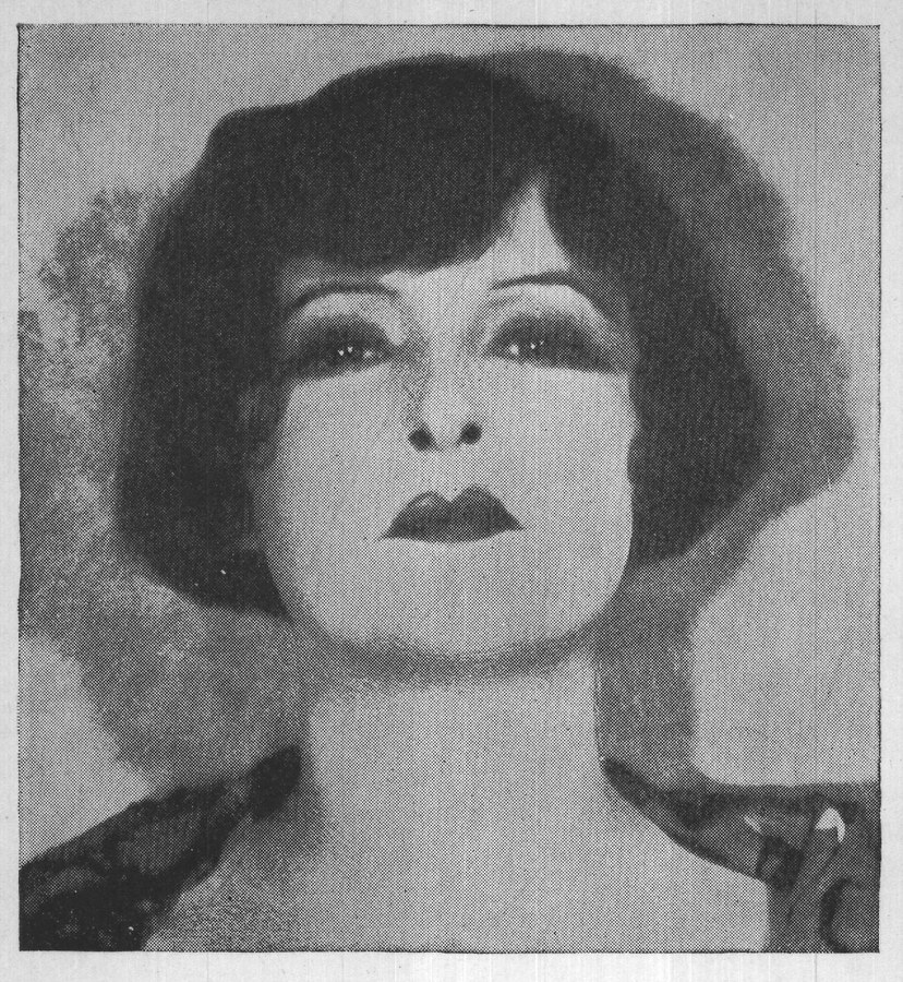 May Allison — the plate from the book
