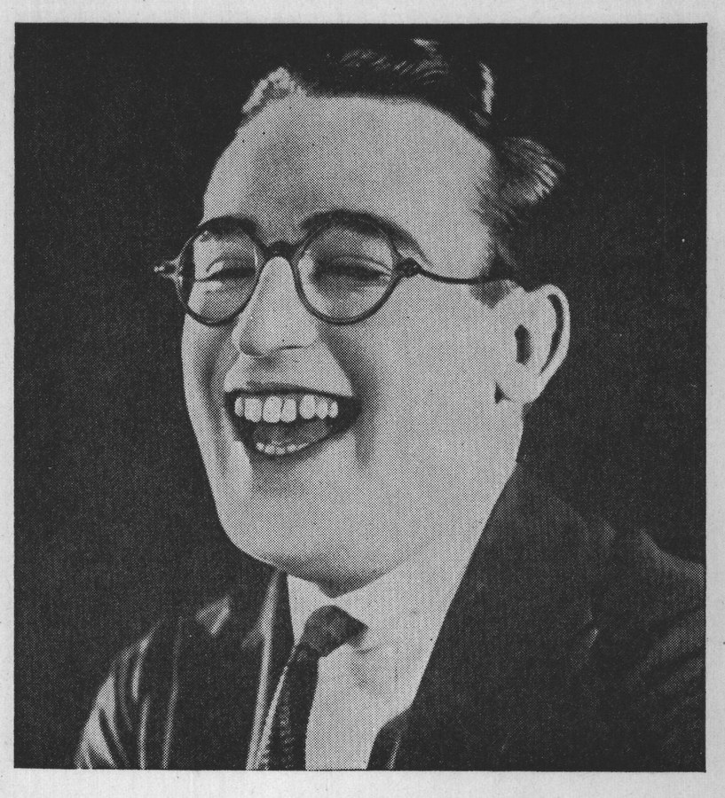 Harold Lloyd — the plate from the book