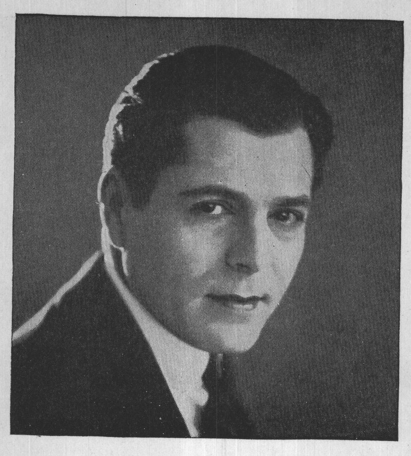 Warner Baxter — from Famous Film Folk (1925)