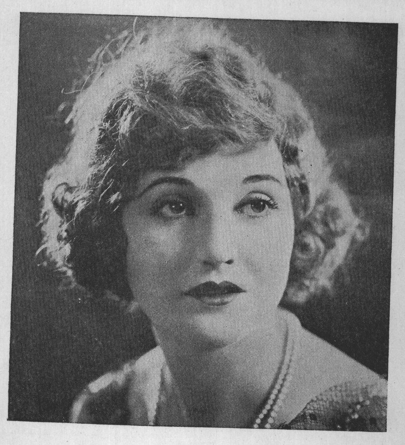 Agnes Ayres — the plate from the book