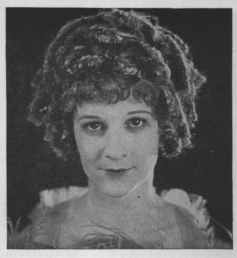 Carol Dempster — the plate from the book