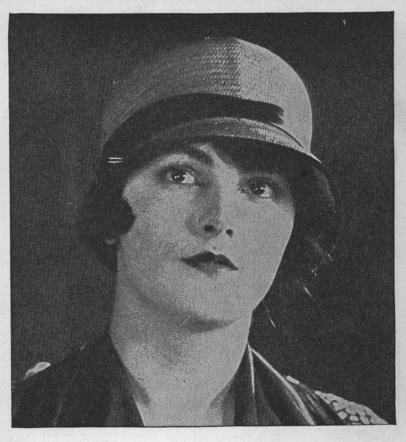 Barbara Bedford — the plate from the book