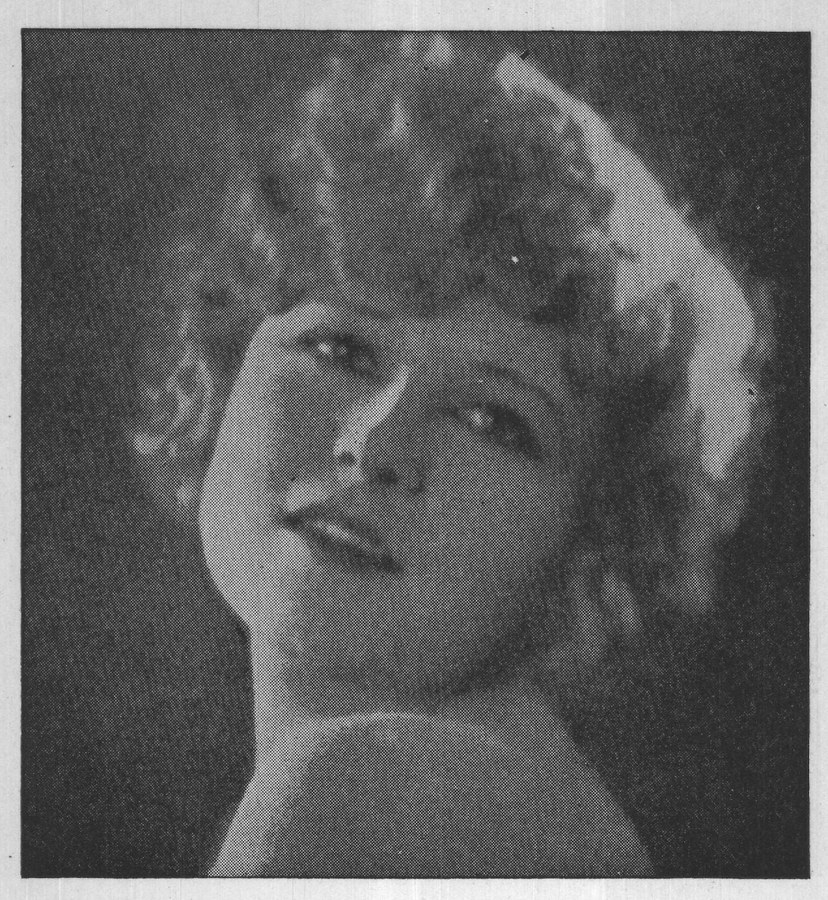 Allene Ray — the plate from the book