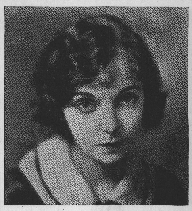Zasu Pitts — the plate from the book