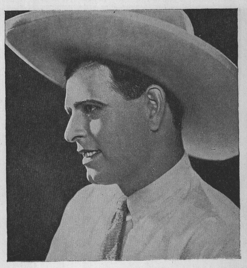 Jack Hoxie — the plate from the book