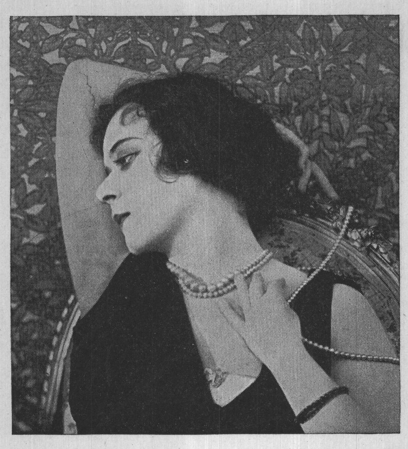 Theda Bara — the plate from the book