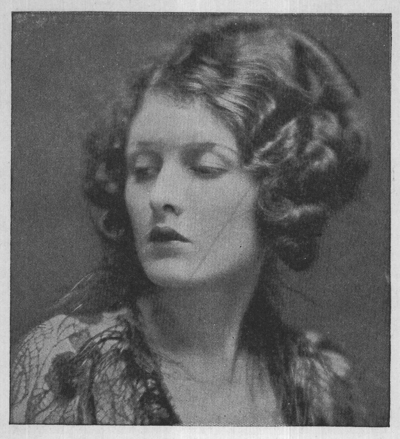 Evelyn Brent — the plate from the book