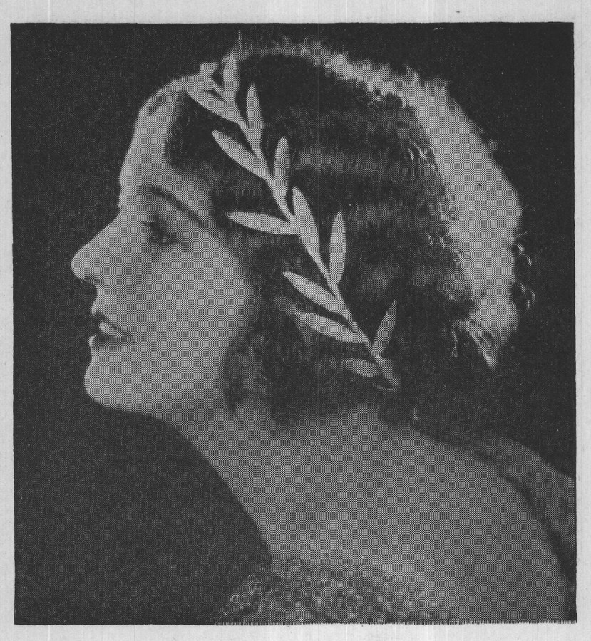 Doris Kenyon — the plate from the book