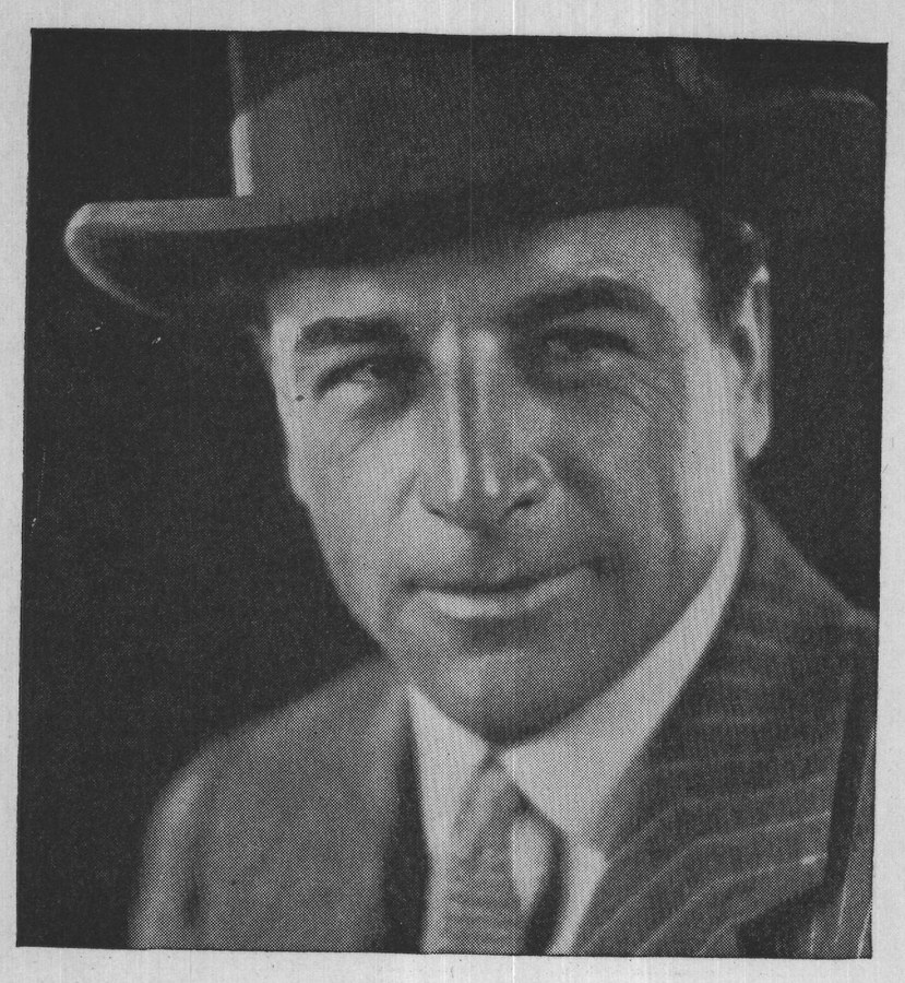 Milton Sills — the plate from the book
