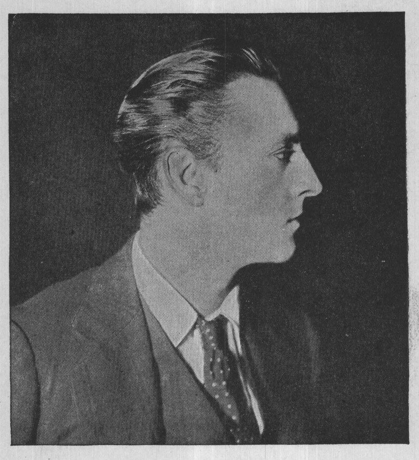 John Barrymore — the plate from the book