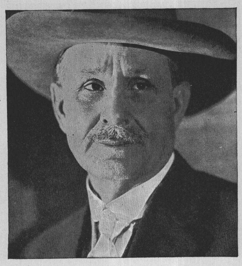Charles Ogle — the plate from the book