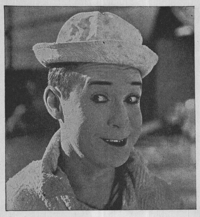 Harry Langdon — the plate from the book