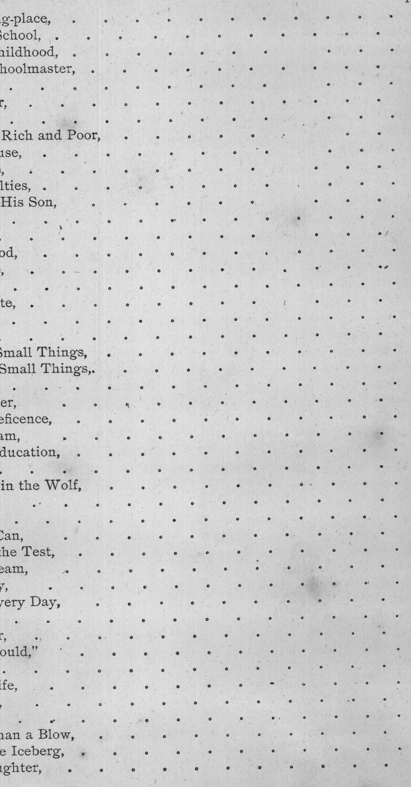 Poetry and Prose — from Museum of Wonders (1900)