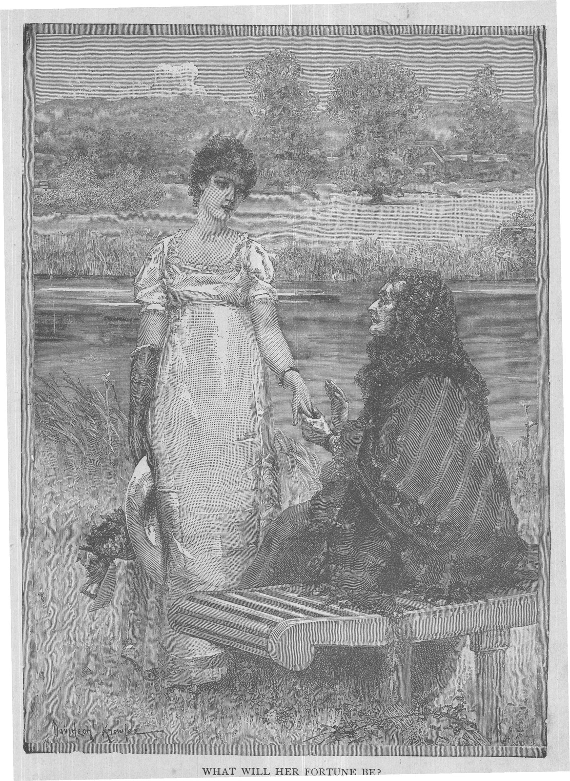 WHAT WILL HER FORTUNE BE?
