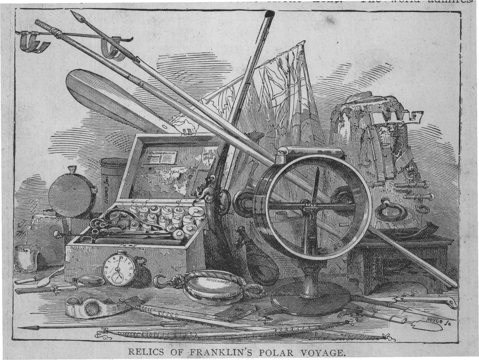 RELICS OF FRANKLIN'S POLAR VOYAGE.