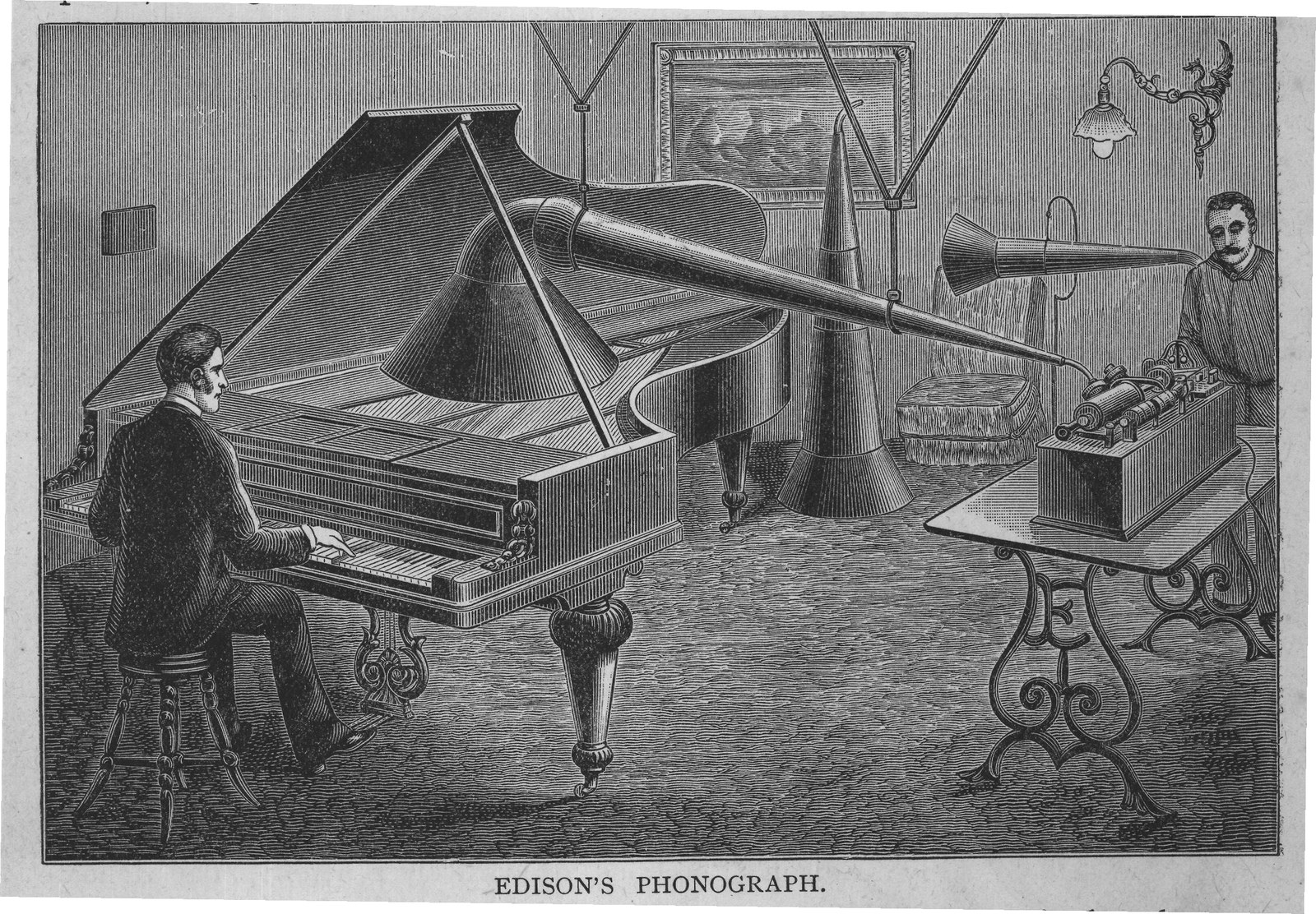 EDISON'S PHONOGRAPH.