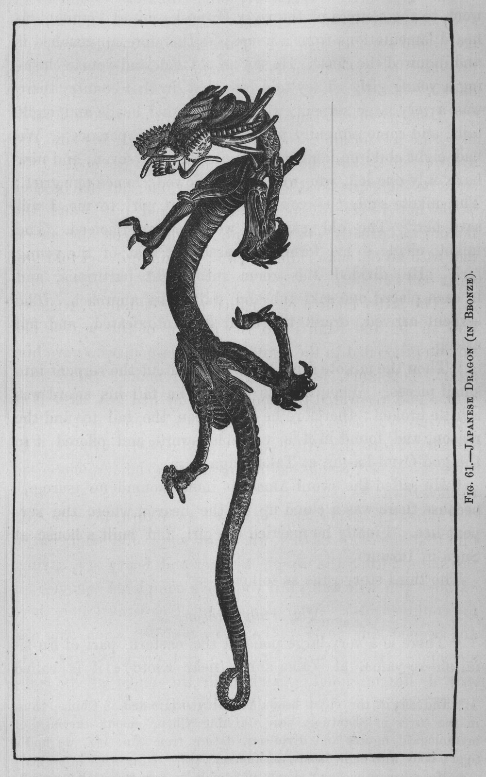 FIG. 61.-JAPANESE DRAGON (IN BBONZE).