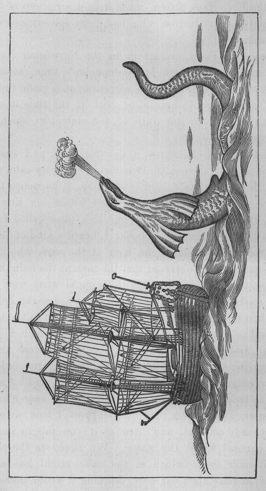 The Sea-Serpent: Egede — from Mythical Monsters (1886)