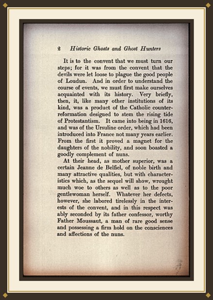 Historic Ghosts And Ghost-Hunters