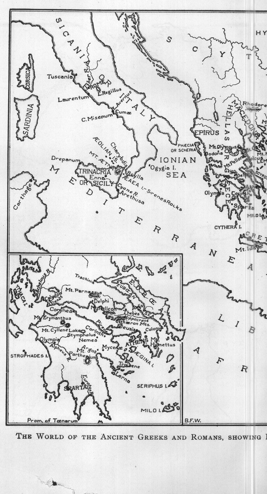 The world of the ancient Greeks and Romans