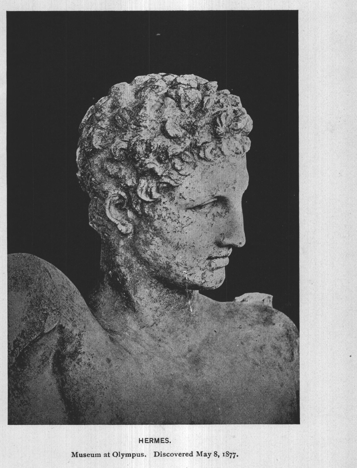 Hermes — found at Olympia, 1877