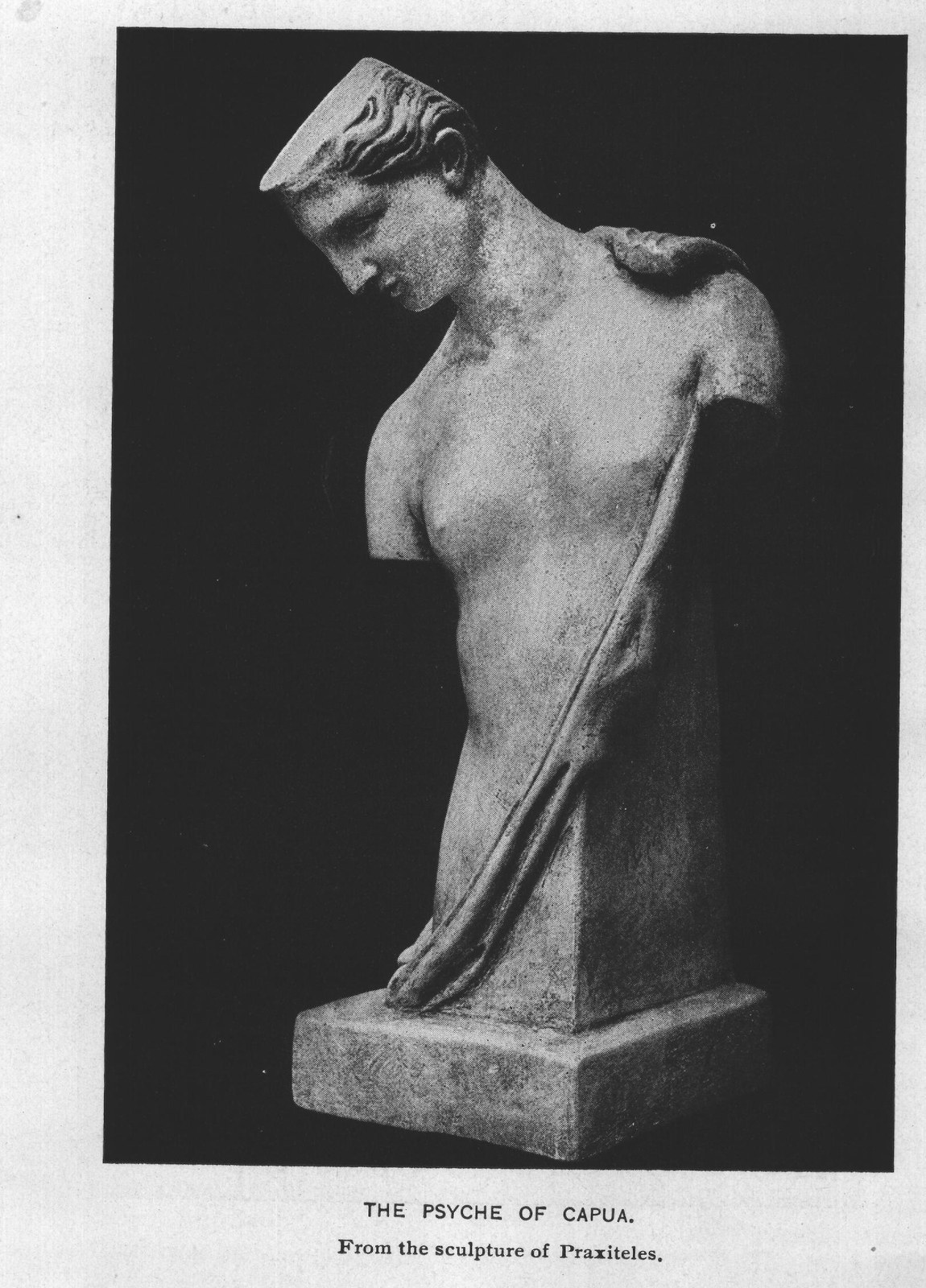 The Psyche of Capua — from the sculpture of Praxiteles