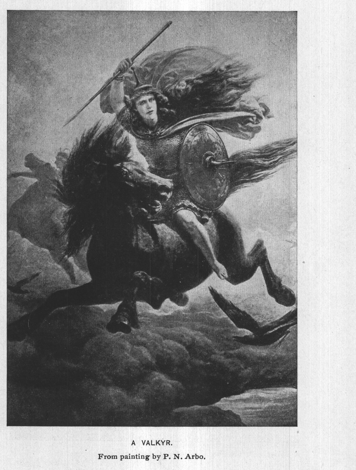 The Valkyrie — the plate from the book