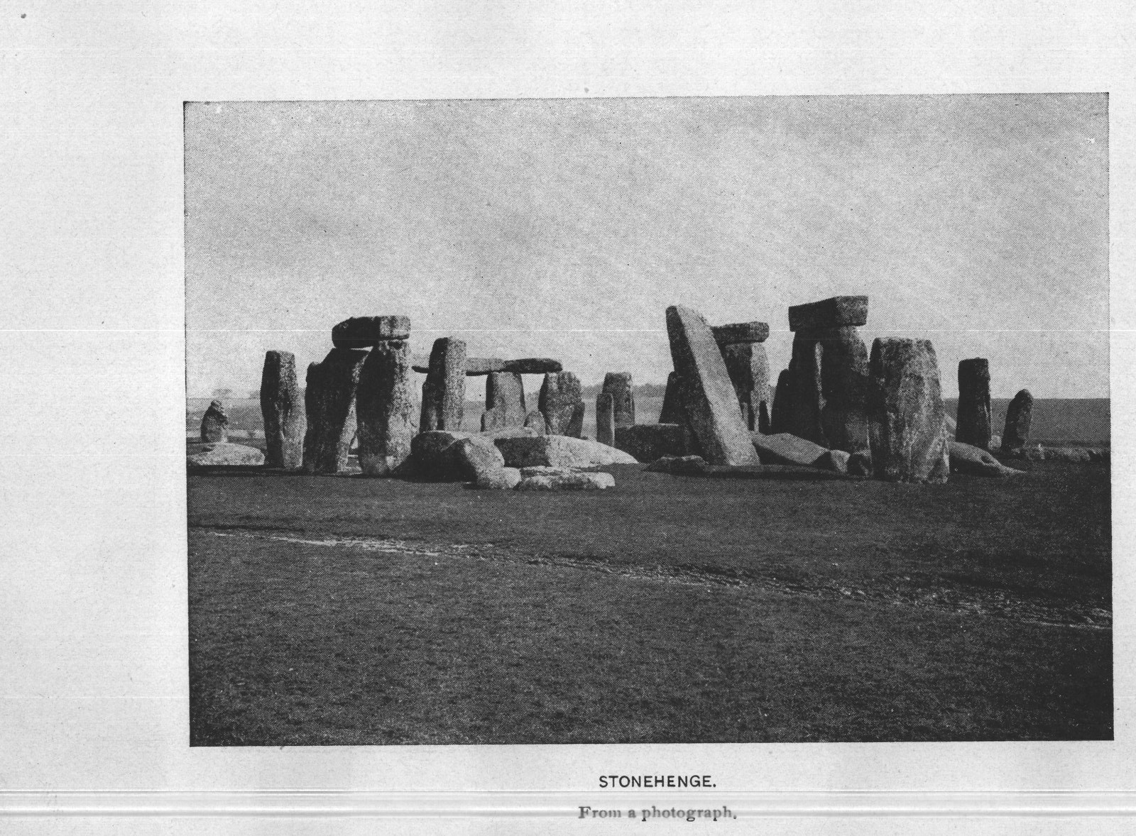 Stonehenge — from a photograph