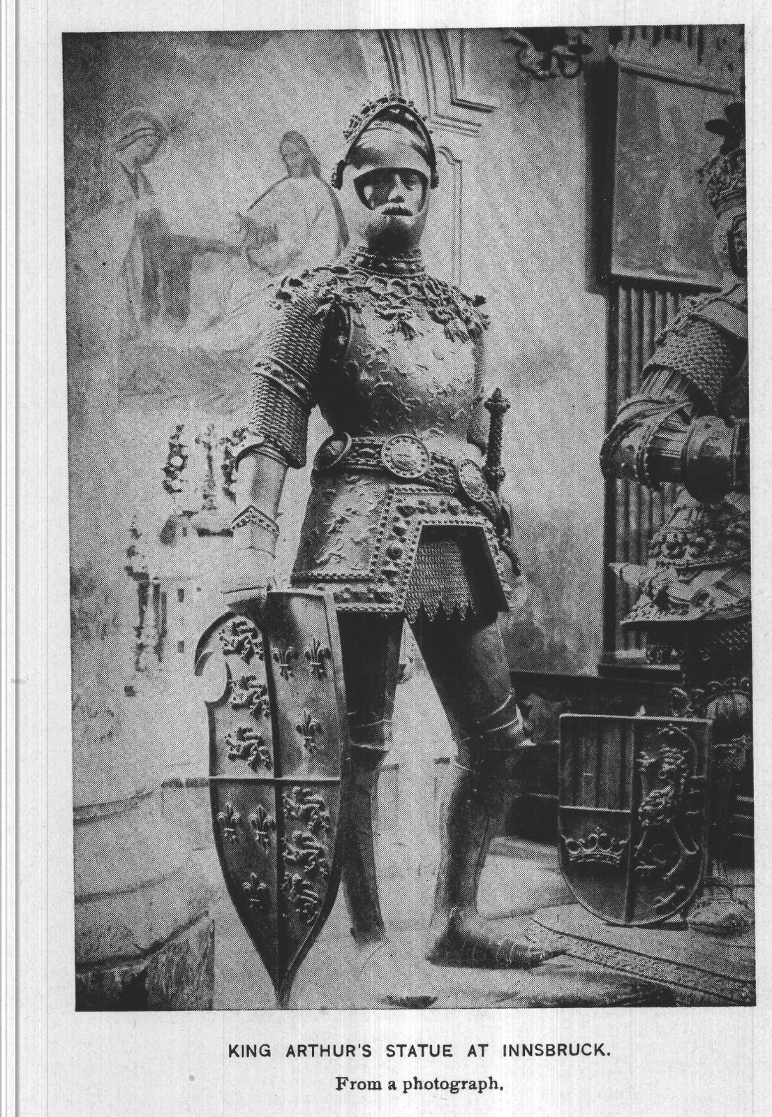 King Arthur's statue at Innsbruck