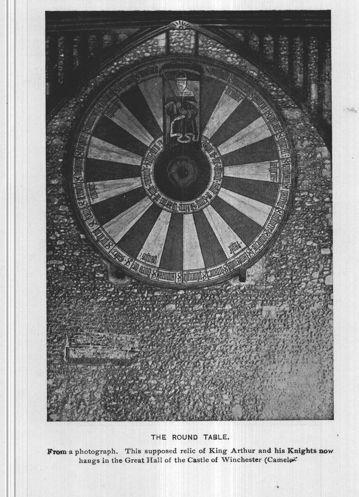 The Round Table — the relic in the Great Hall at Winchester