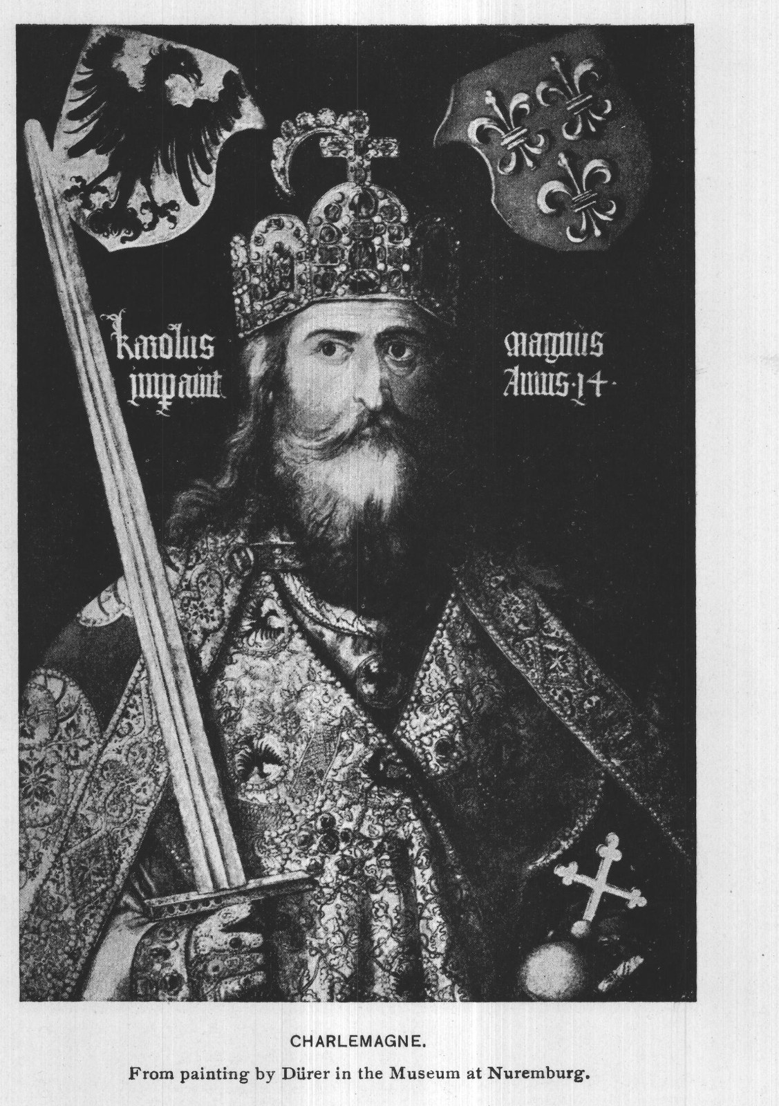 Charlemagne — from the painting by Dürer, Nuremburg
