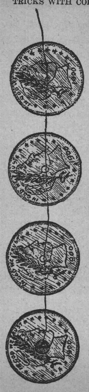 TRICKS WITH COINS.