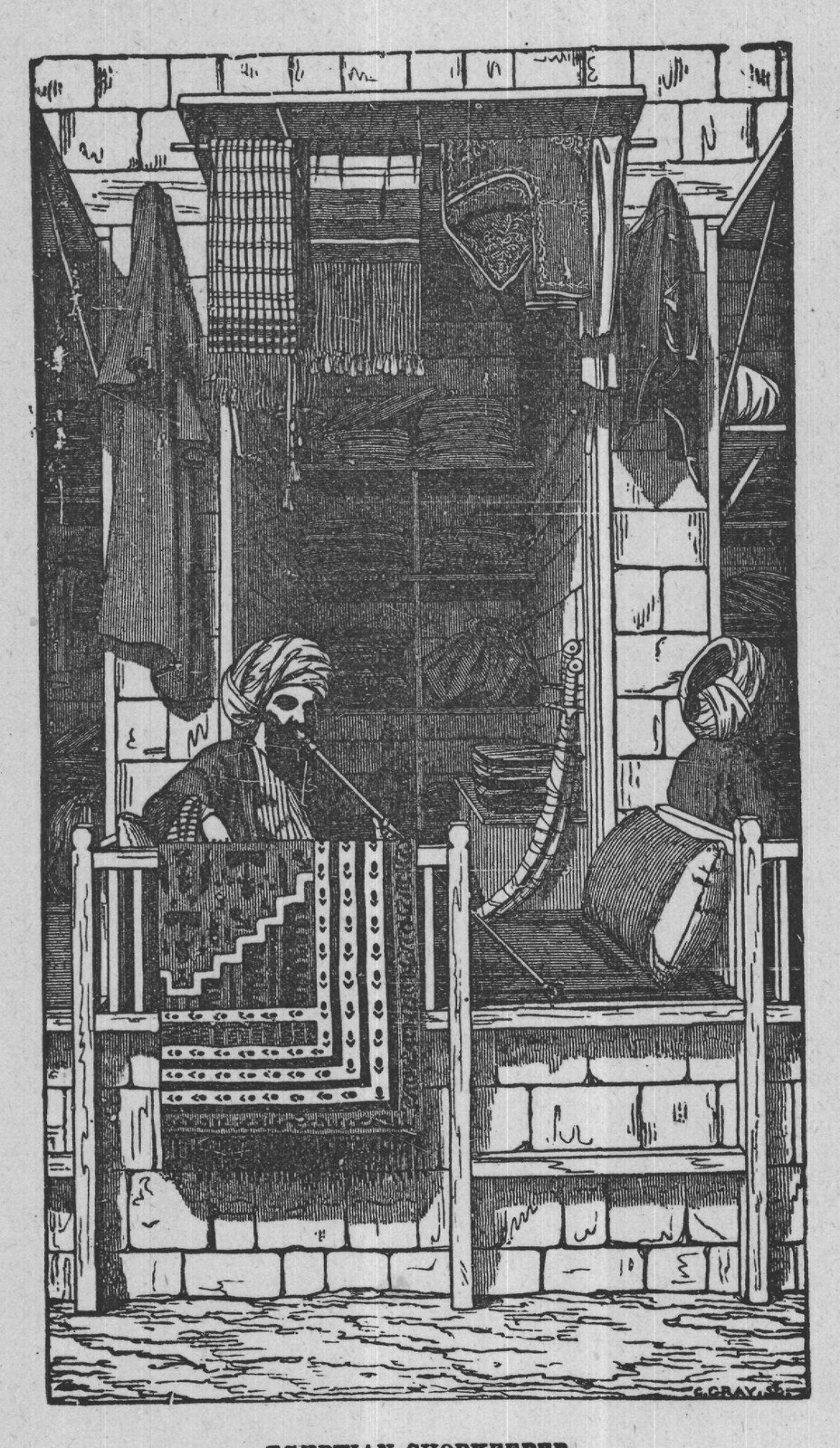 EGYPTIAN SHOPKEEPER.