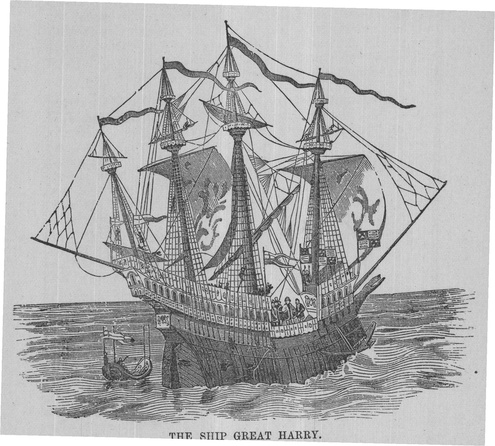 THE SHIP GREAT HARRY.
